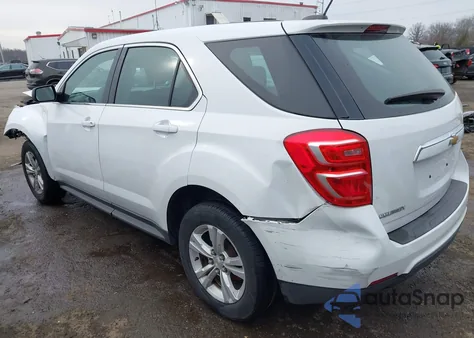 2017 Chevrolet Equinox Ls from USA, damaged, VIN 2GNALBEK8H1513635